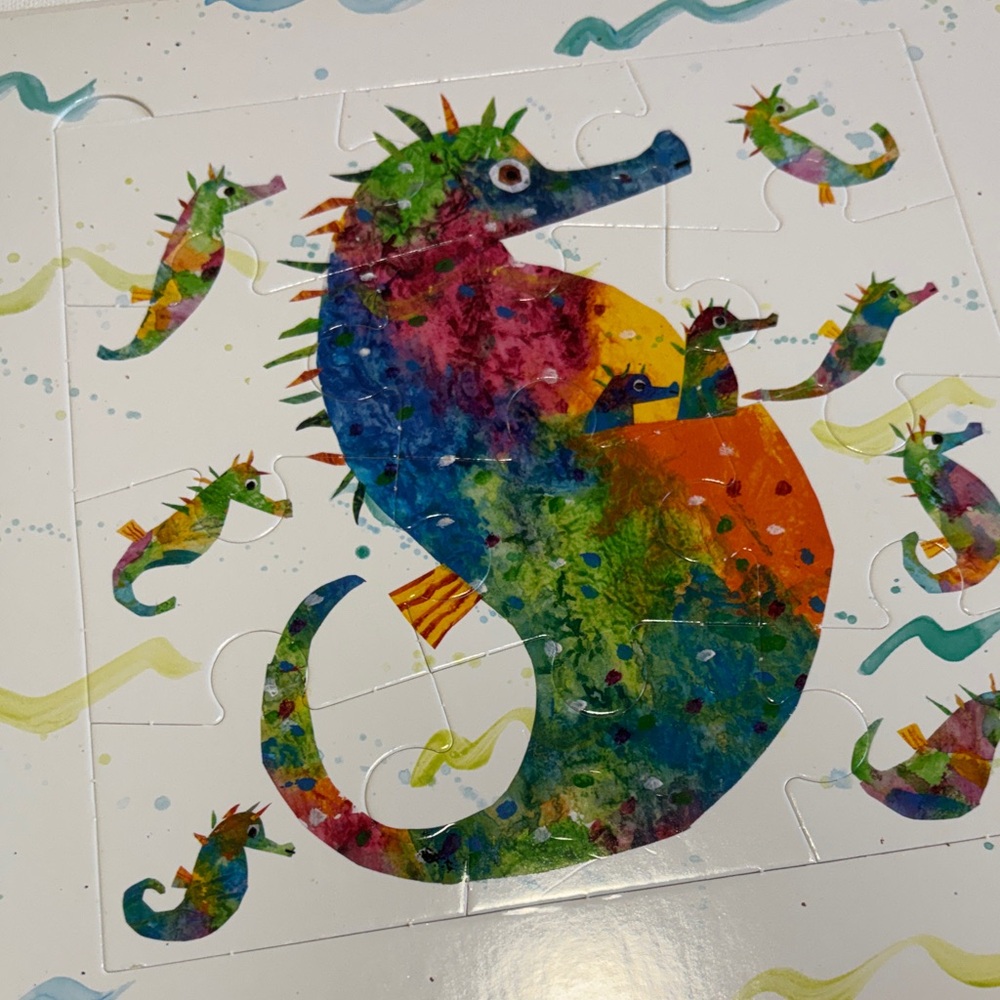 Eric Carle Puzzle Book and I Love Dad Book Set - Picture 7 of 9